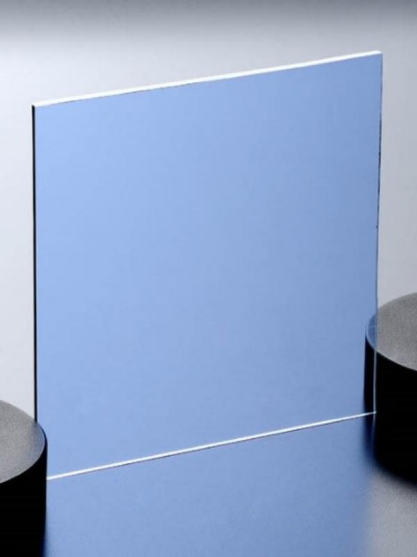 فلوت ساده آبی| Simple Blue Glass
